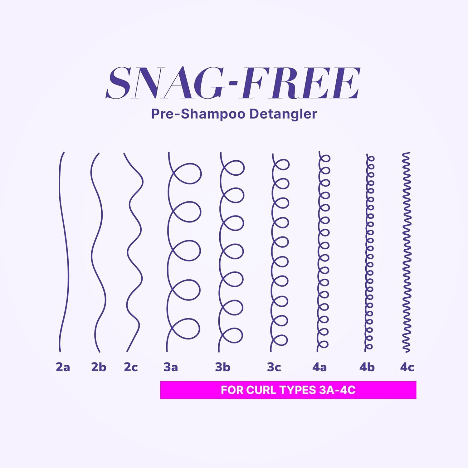 imageCOLOR WOW Curl Wow SnagFree PreShampoo Detangler Adds slip to curls before you shampoo for tanglefree washing and a deeper fresher clean Reduce Breakage