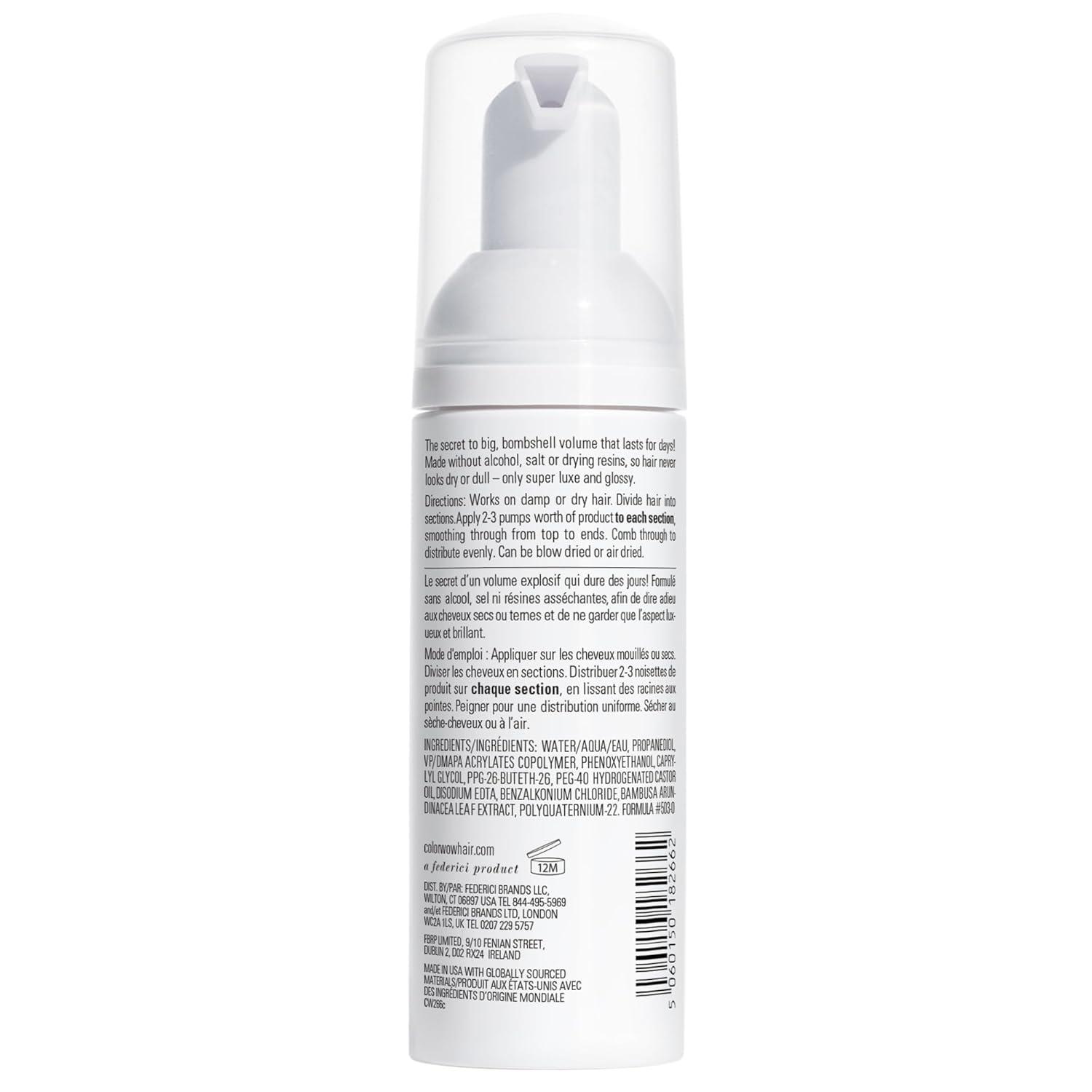 imageCOLOR WOW Xtra Large Bombshell Volumizer New AlcoholFree Technology for Lasting Volume and Thickness167 Fl Oz Pack of 1