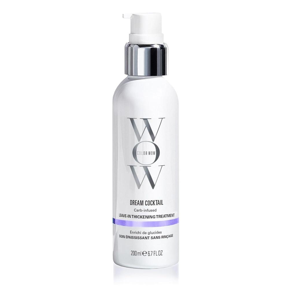 imageCOLOR WOW Dream Cocktail Carb Infused Leavein Treatment  Transform Thin Hair to Thick ampamp Full  with Heat Protection