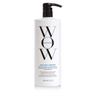 COLOR WOW Color Security Conditioner for Fine to Normal Hair – Weightless hydration for fine, thin, fragile hair | Detangles, nourishes + adds shine with Argan Oil | Color safe | Heat protection(32 Fl Oz (Pack of 1))