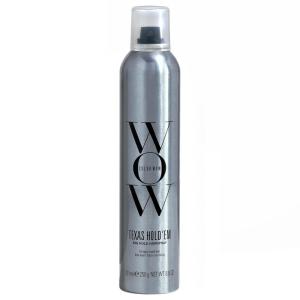 COLOR WOW Texas Hold ‘Em Big Hold Hairspray- Hair Spray Extra Hold for all-day style |Heat protection spray for hair + UV protection|Anti humidity spray for hair |No Crunch or Flake| brushable finish