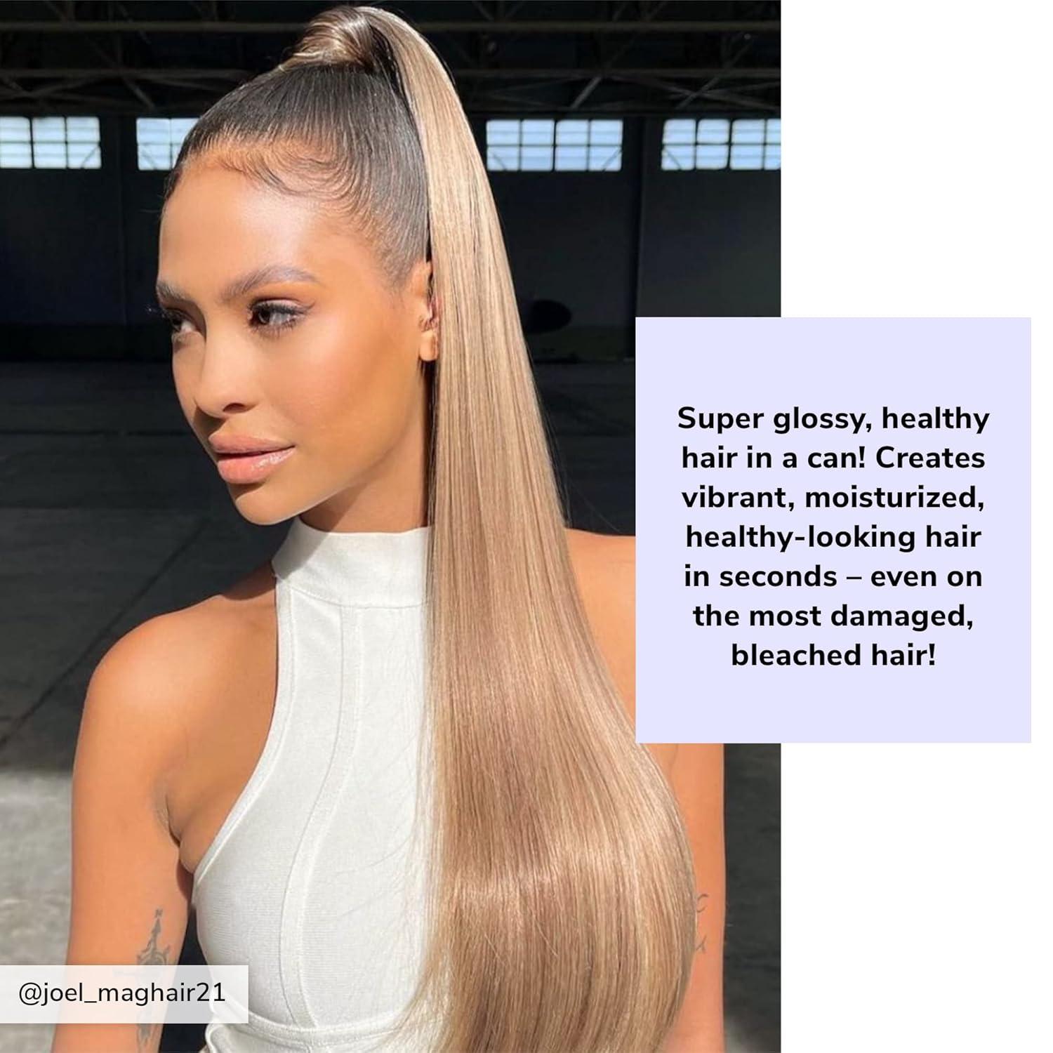 imageCOLOR WOW Extra Mystical Shine Spray  Lightweight ampamp NonGreasy Formula  Heat Protection Frizz Control and Silky Hair  For All Hair Types5 Fl Oz Pack of 1