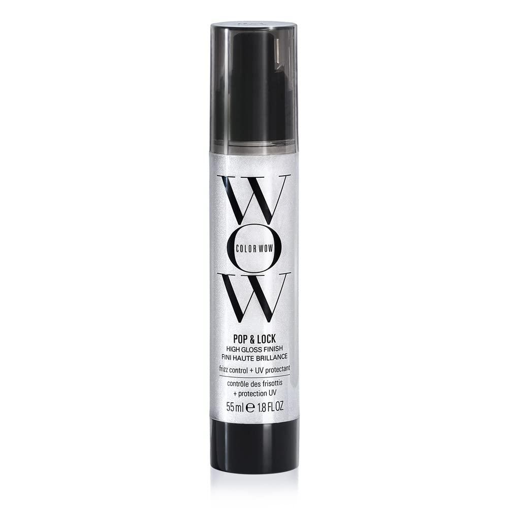 imageCOLOR WOW Pop  Lock High Gloss Finish  Frizz Control Serum  Prevent Color Fade Seal Split Ends and Add Gloss  Get Silky Shiny Hair