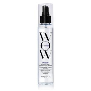 COLOR WOW Speed Dry Blow Dry Spray – Cut Blow Dry Time by 30% | Heat Protectant, Prevent Breakage | Cruelty-Free & Gluten-Free