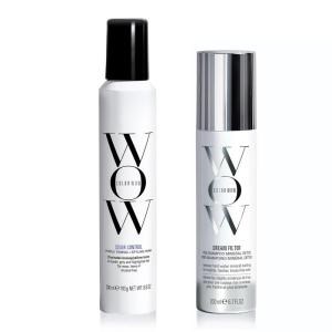 COLOR WOW Crisis Kit for Blonde Hair Maintenance- Keep blonde hair bright, light and free of brassy, yellow tones with the power of DREAM FILTER and COLOR CONTROL PURPLE TONING FOAM